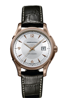 Orologio Hamilton Uomo Jazzmaster in Acciaio placcato oro rosa H32645555 - H32645555